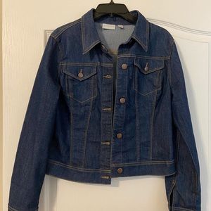 New York & Company dark denim jacket medium